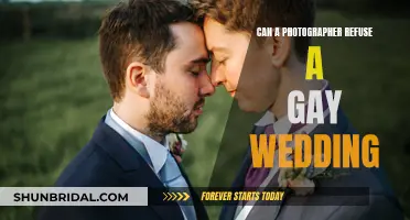 Photographer's Refusal of Gay Weddings: Ethical or Legal?