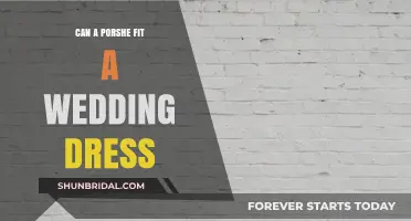 Wedding Dress and Porsche: A Perfect Fit?