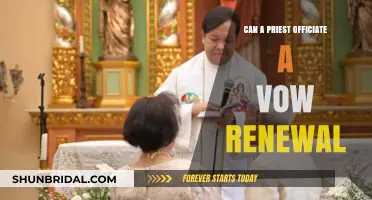 Can Priests Officiate Vow Renewals? Exploring Religious Ceremony Options