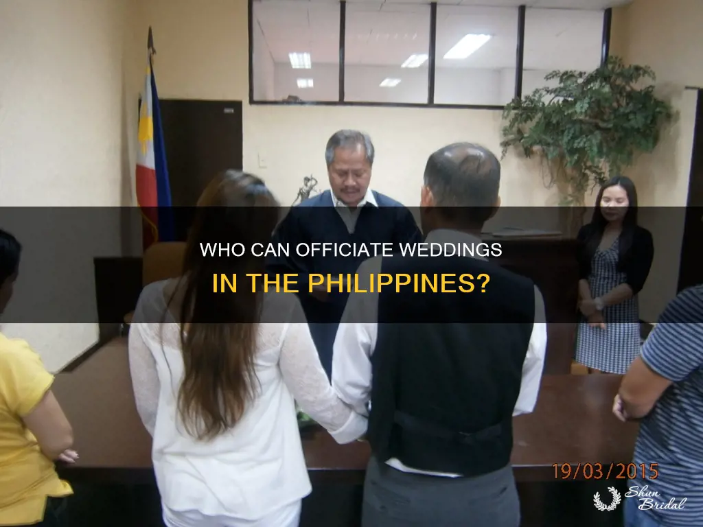 can a retired judge officiate a wedding in the philippines