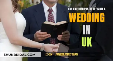 Who Can Officiate Weddings? Retired Pastors in the UK