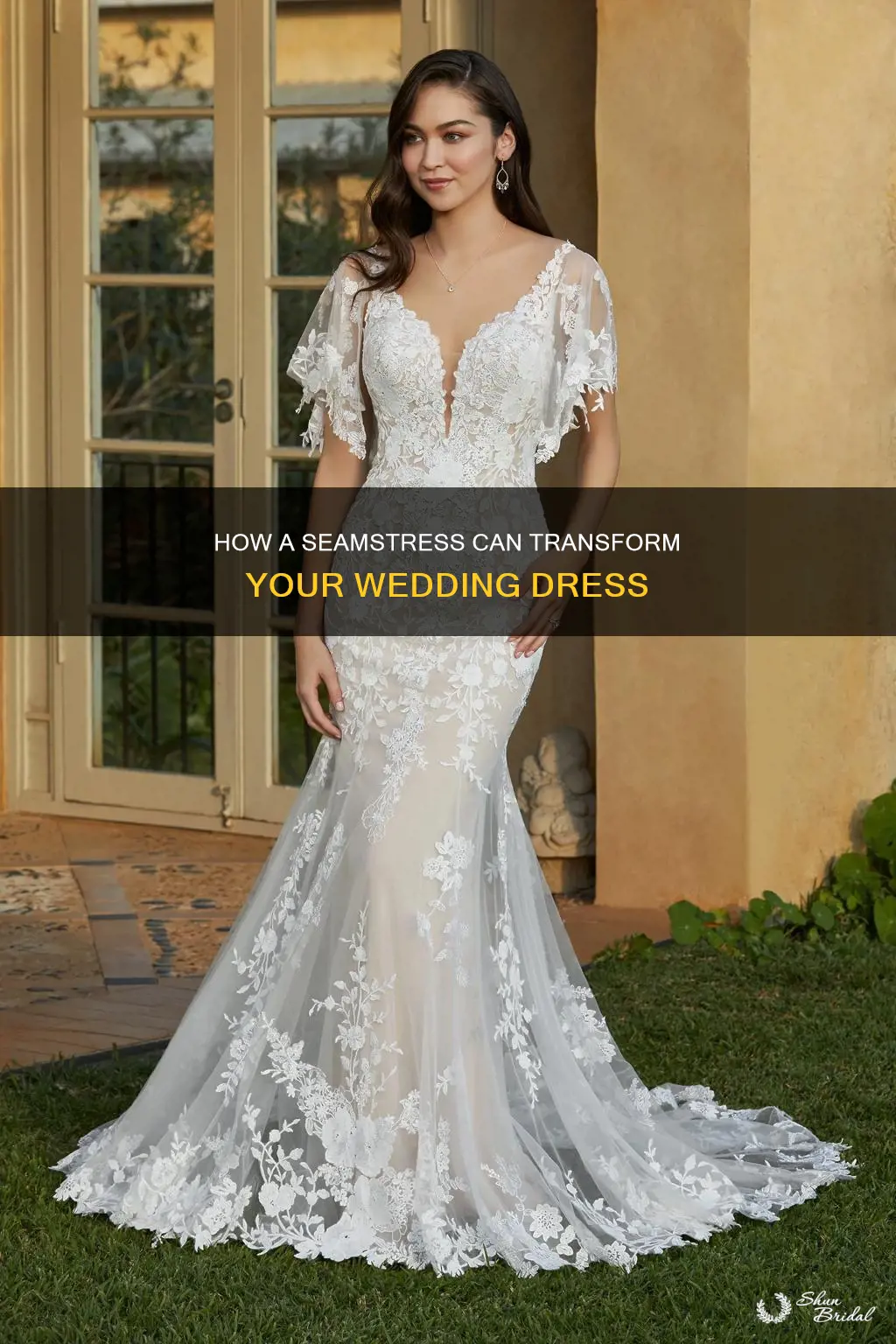 can a seamstress add sleeves to a wedding dress