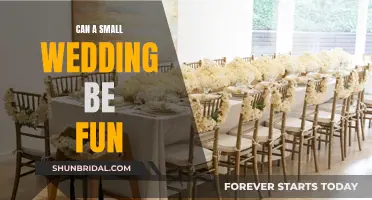 Small Weddings: Fun, Intimate, and Memorable