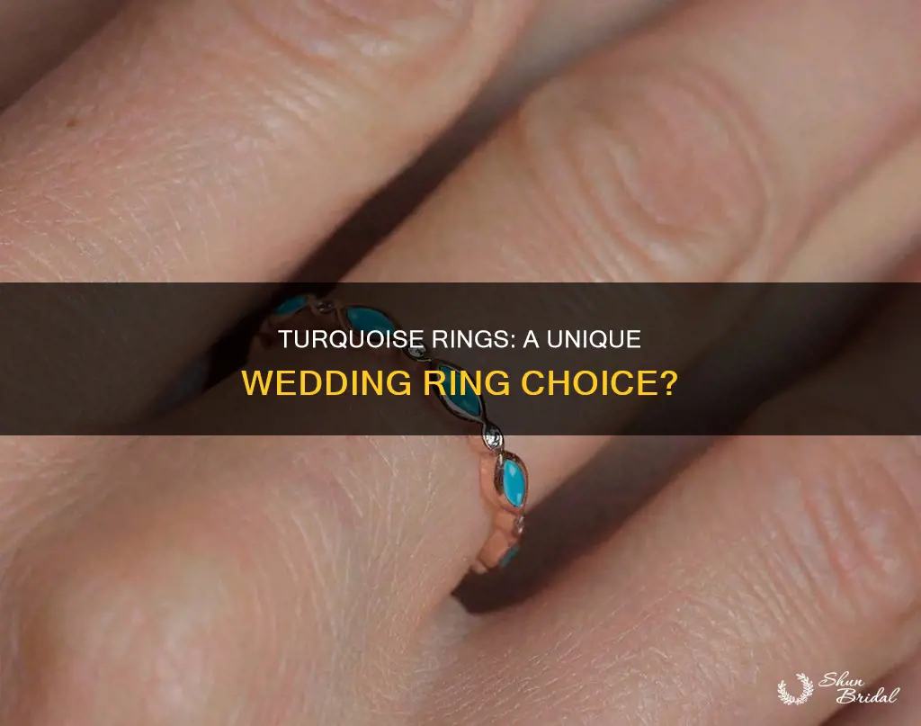 can a turquoise ring be used as wedding ring