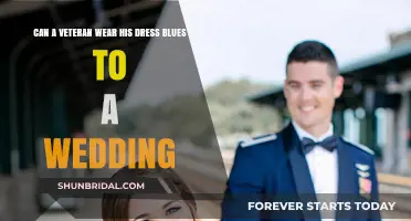 Veterans' Dress Blues: Wedding Wear?