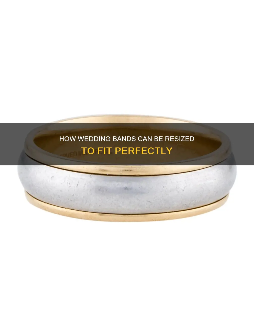 can a wedding band be enlarged