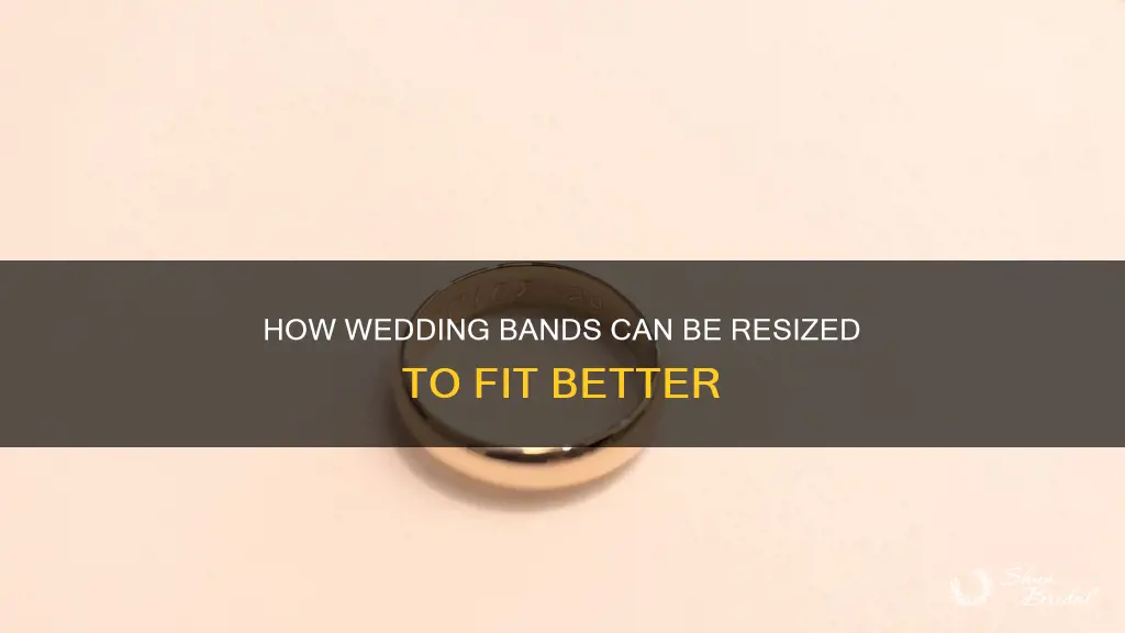 can a wedding band be made bigger