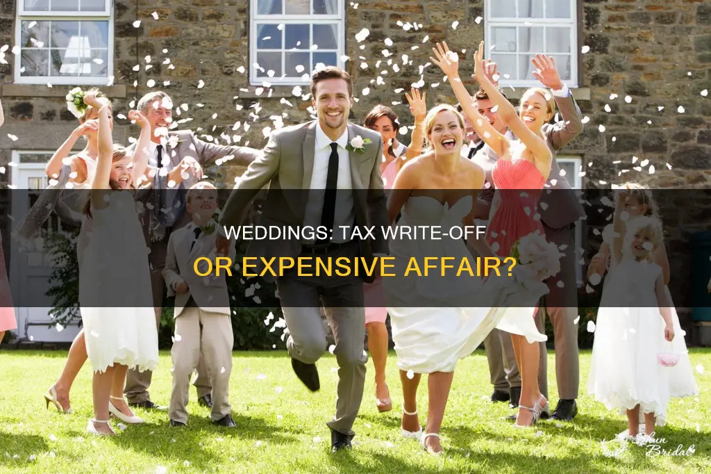 can a wedding be a tax write off