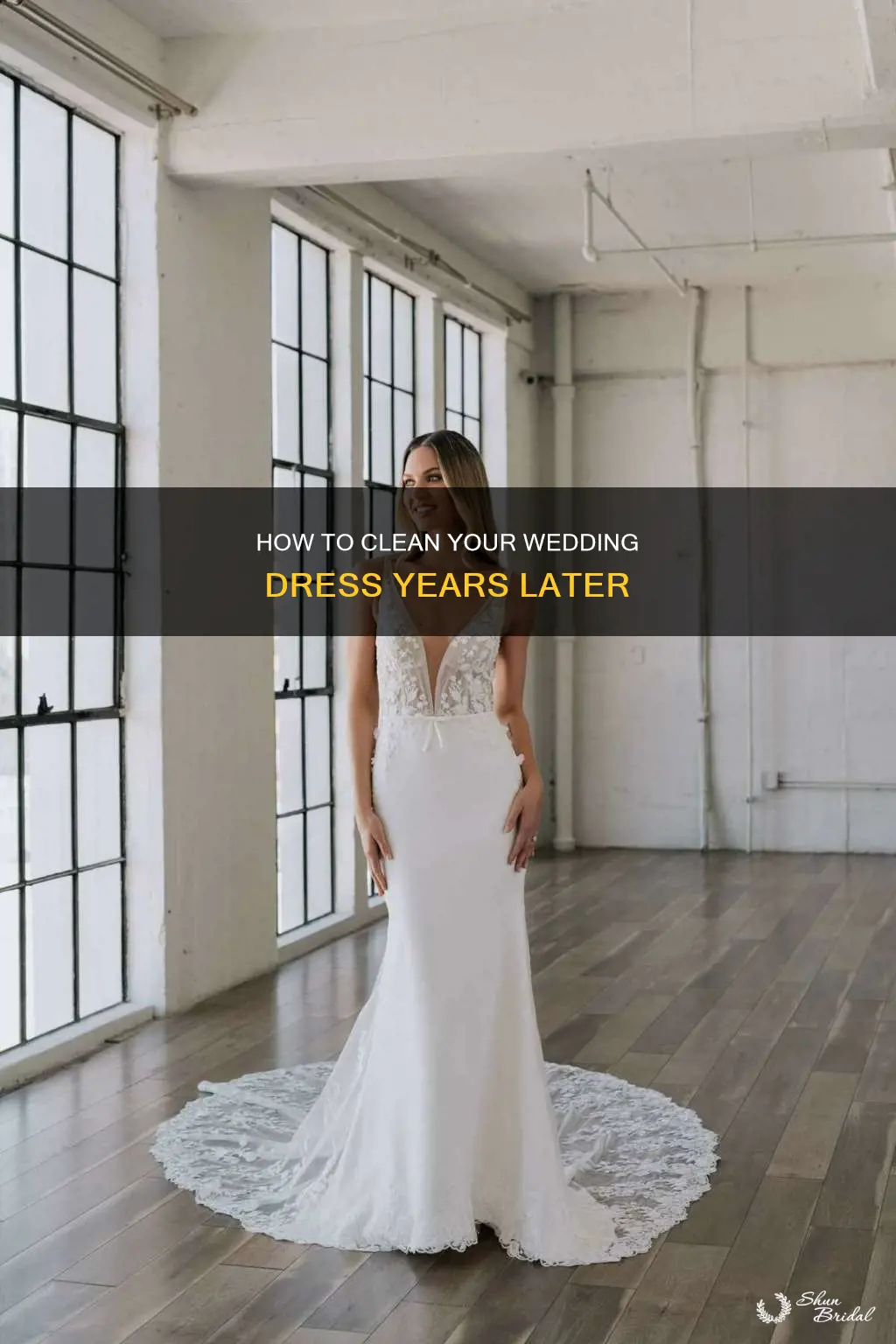 can a wedding dress be cleaned years later