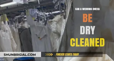 Dry Cleaning Your Wedding Dress: Is It Safe?