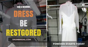 Restoring Wedding Gowns: Is It Possible?