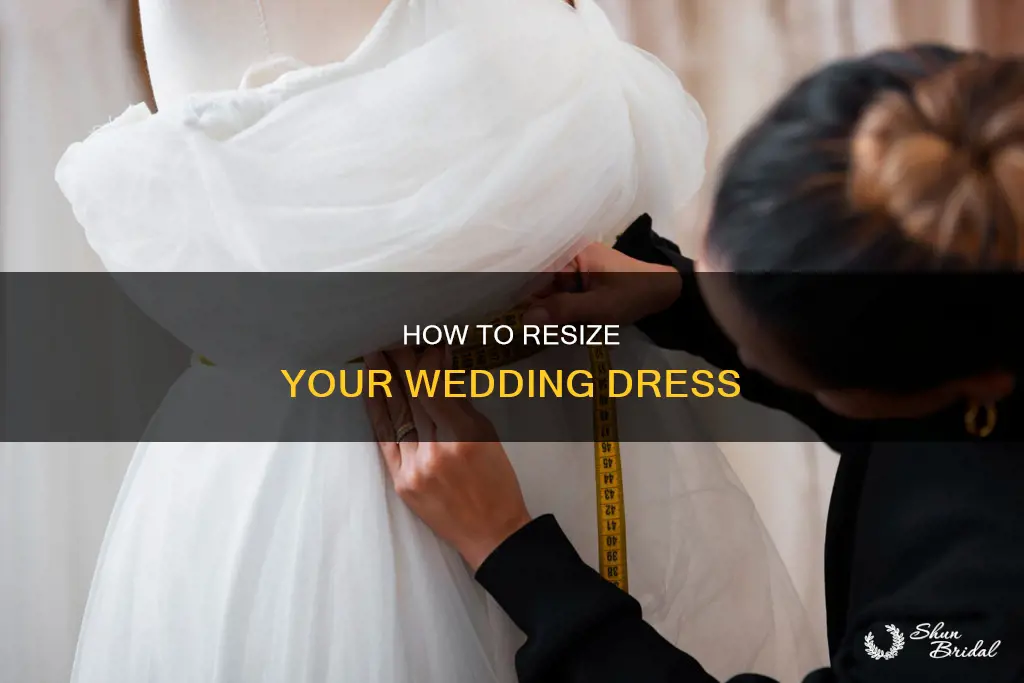 can a wedding dress be taken out
