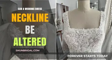 Transforming Wedding Gowns: Altering the Neckline