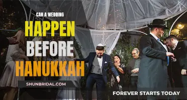 A Wedding Before Hanukkah: Is It Possible?