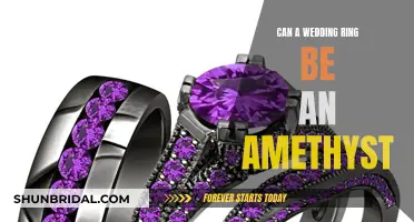 Amethyst Wedding Rings: A Unique Choice for Brides