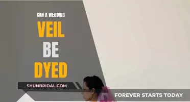 Customizing Your Wedding Veil: Dyeing Possibilities and Techniques