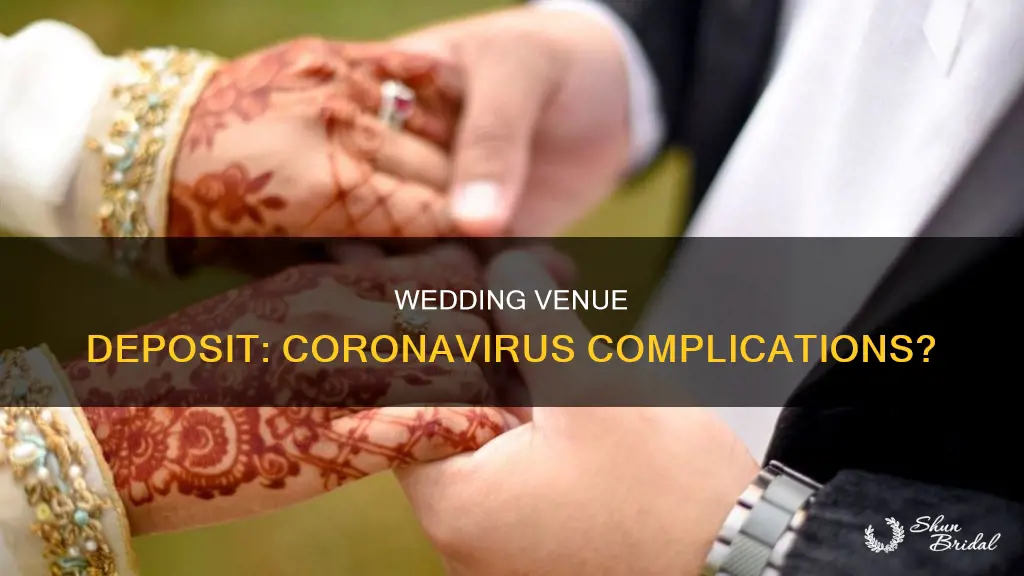 can a wedding venue keep your deposit coronavirus