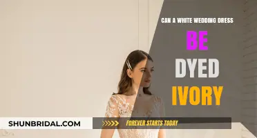 Transforming White Wedding Dresses to Ivory: Is It Possible?