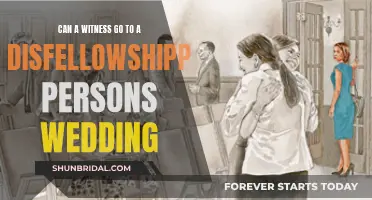 Witnesses at Disfellowshipped Weddings: Who Can Attend?