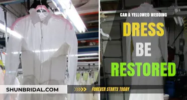 How to Restore and Revive Your Yellowed Wedding Dress