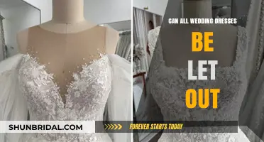 Letting Out Wedding Dresses: Is It Possible?