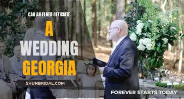 Who Can Officiate a Wedding in Georgia?