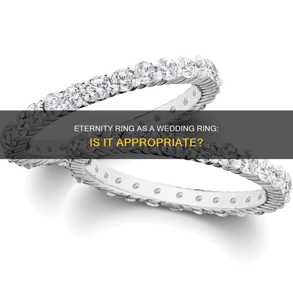 can an eternity ring be a wedding ring