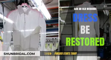 Restoring Old Wedding Dresses: Is It Possible?