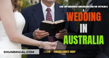 American Pastor Officiating Australian Weddings: Legal or Not?