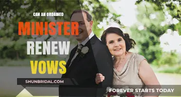 Can Ordained Ministers Renew Vows? A Comprehensive Guide for Couples