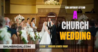 Who Can Attend a Church Wedding?