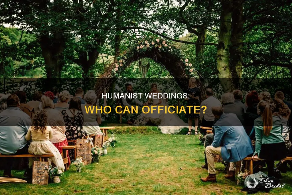 can anyone conduct a humanist wedding