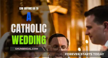 Who Can Attend Catholic Weddings?