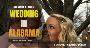 Who Can Officiate Alabama Weddings?