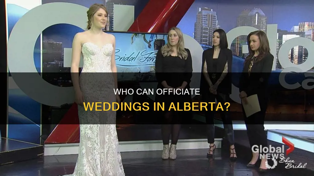 can anyone officiate a wedding in alberta