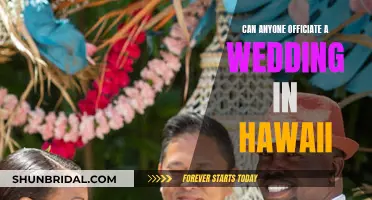 Who Can Officiate a Hawaii Wedding?