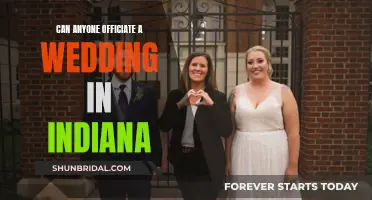 Who Can Officiate a Wedding in Indiana?