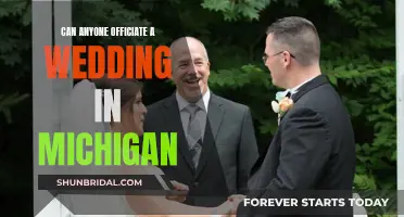 Who Can Officiate Weddings in Michigan?