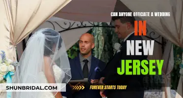 Who Can Officiate a Wedding in New Jersey?