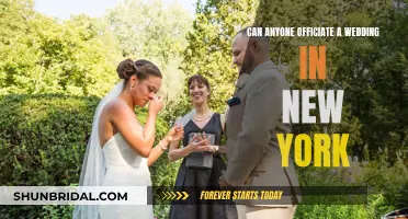 Who Can Officiate a Wedding in New York?