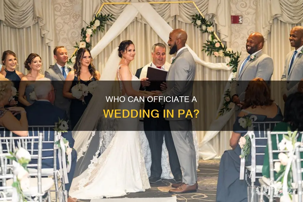 can anyone officiate a wedding in pa