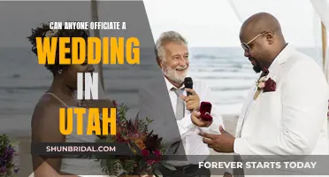 Who Can Officiate a Wedding in Utah?