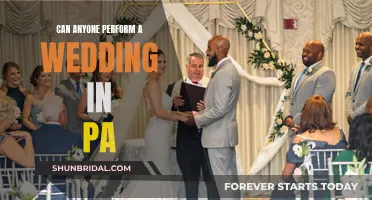 Who Can Officiate Weddings in Pennsylvania?