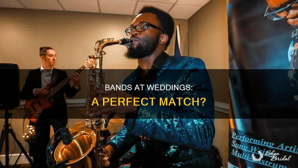 can bands play at weddings