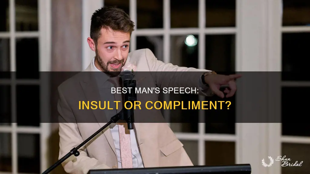 can best man speeches be insulting