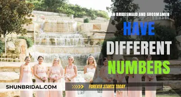Uneven Wedding Parties: Can Bridesmaids and Groomsmen Mismatch in Numbers?
