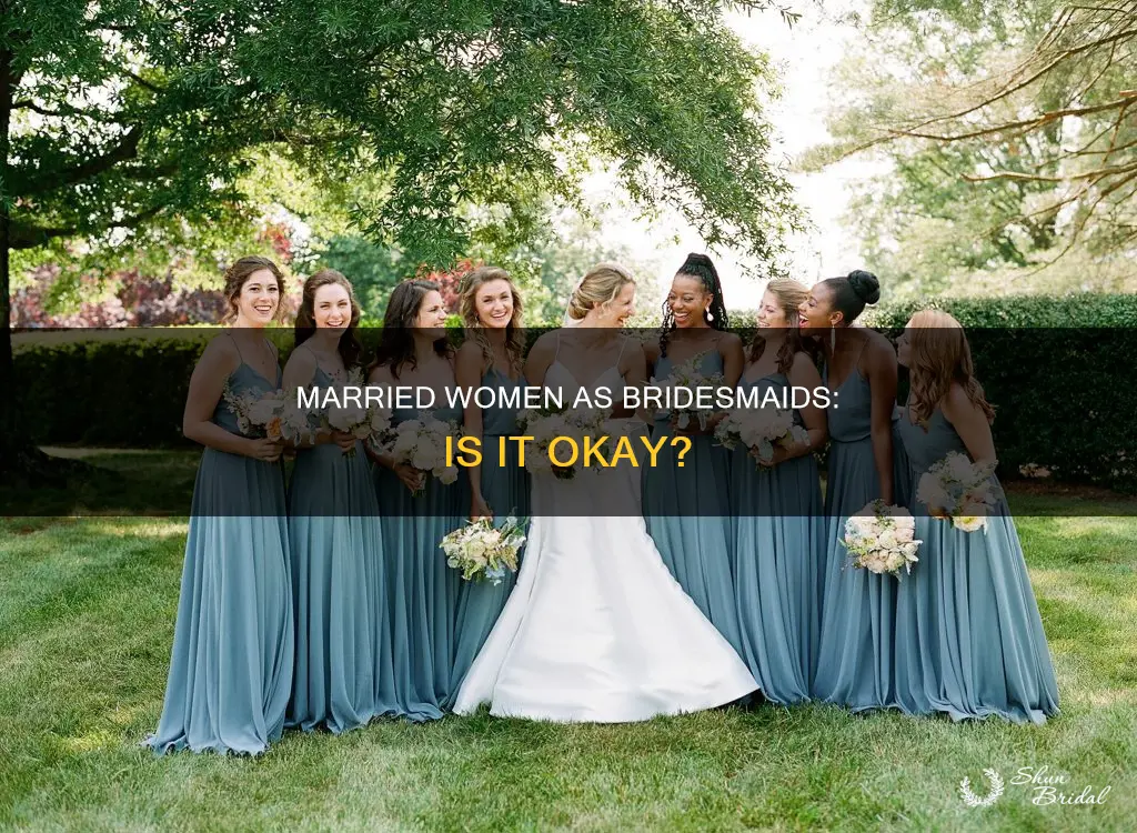 can bridesmaids be married