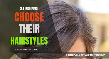 Bridesmaids' Hairstyle Freedom: Choose Your Own Style