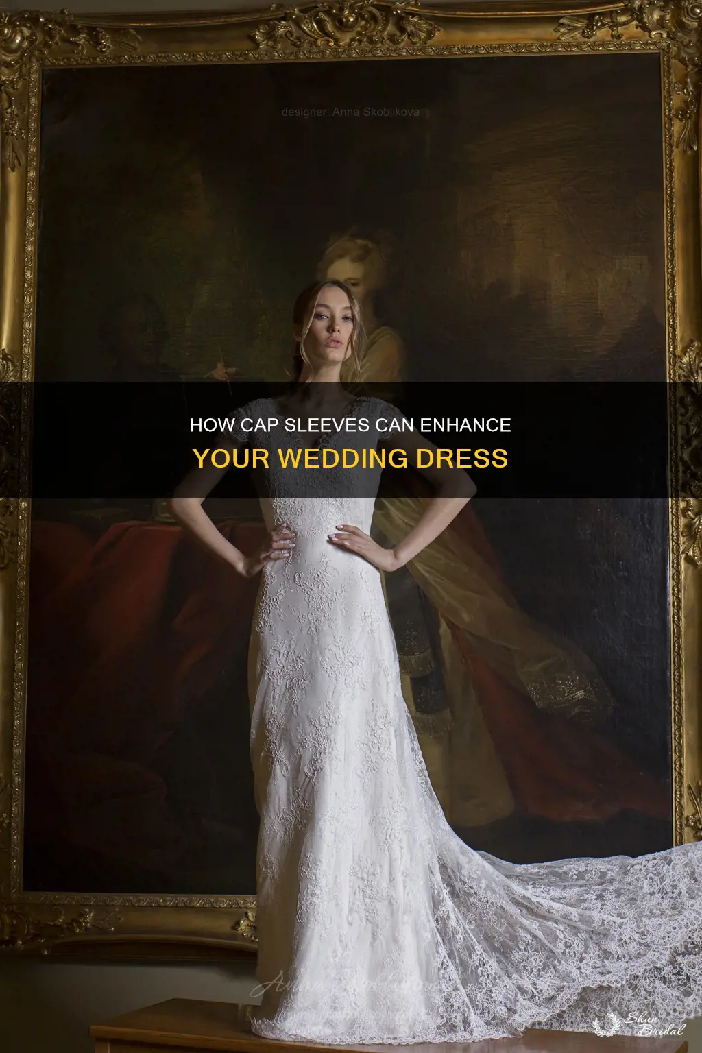 can cap sleeves be added to a wedding dress