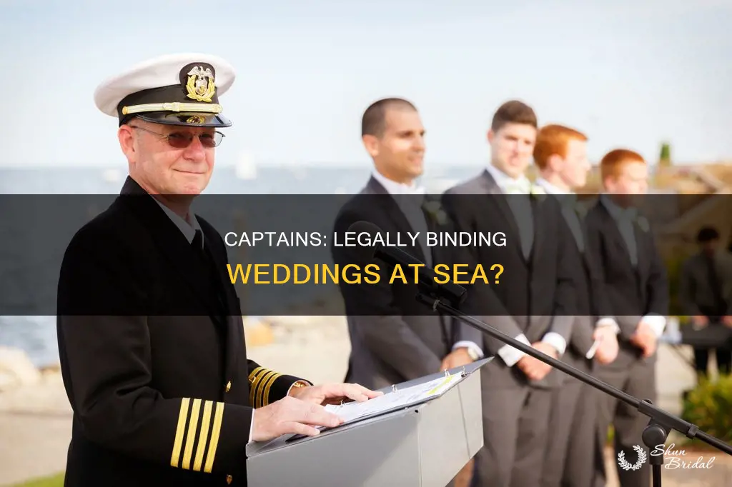 can captains actually wed people